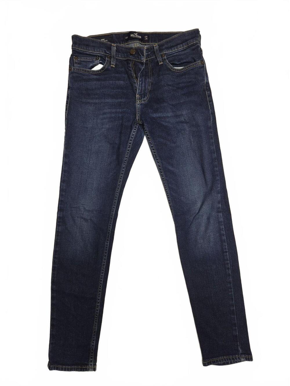 Hollister Epic Flex Dark Wash Skinny Jeans W29 L30 Super Stretch Denim